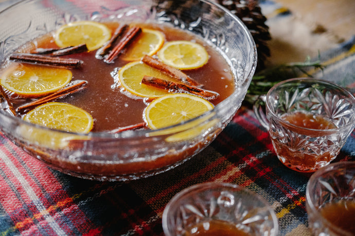 Pear + Ginger + Allspice Shrub Party Punch